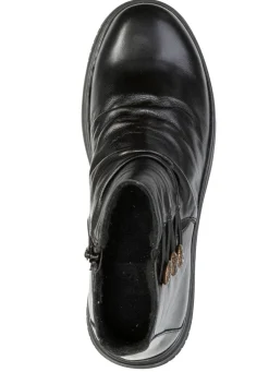 Outlet Gemini , modische Damen-Boots, Winterschuhe, Weite G, mite herausnehmbarem Fußbett SCHWARZ