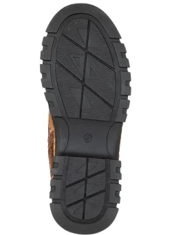 Discount Gemini , modische Damen-Stiefeletten, Winterschuhe, Weite G, mit herausnehmbarem Fußbett CAMEL