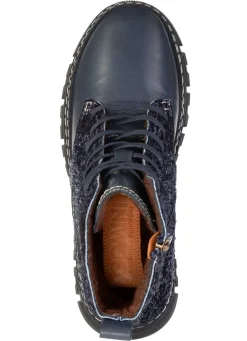 Outlet Gemini , modische Damen-Stiefeletten, Winterschuhe, Weite G, mit herausnehmbarem Fußbett MARINE