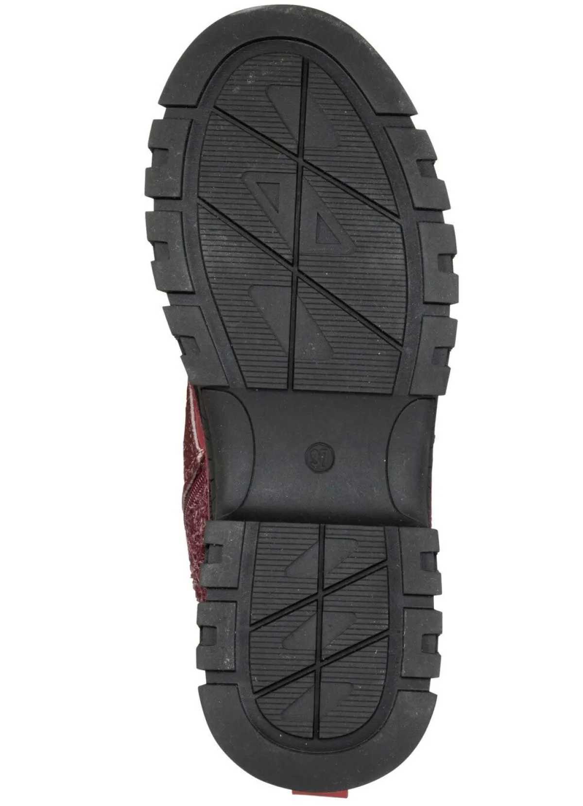 Clearance Gemini , modische Damen-Stiefeletten, Winterschuhe, Weite G, mit herausnehmbarem Fußbett ROT