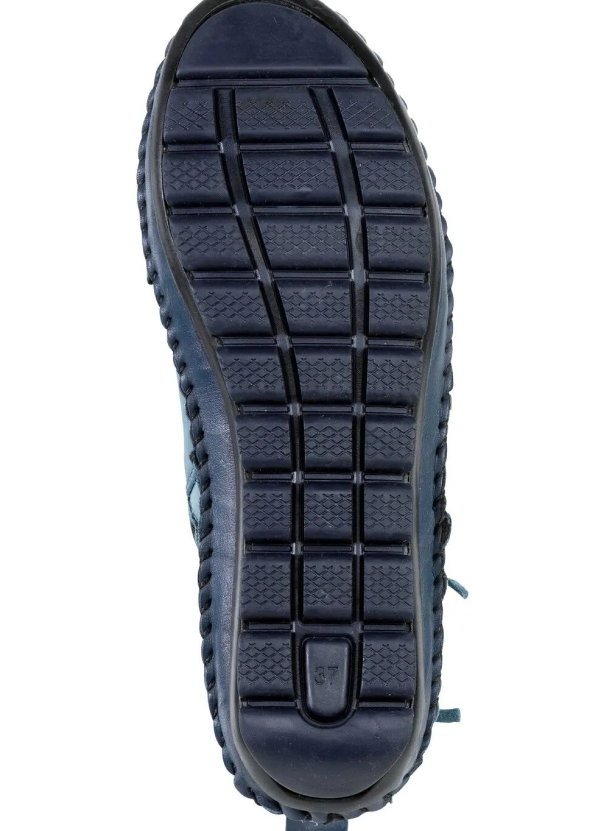 Online Gemini Mokassin-Stiefelette mit Knitter-Struktur JEANS