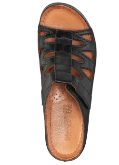 Sale Gemini Pantolette aus teilweise schattiertem Rind-Nappaleder SCHWARZ
