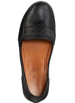 Hot Gemini Pumps aus teilweise schattiertem Rind-Nappaleder SCHWARZ