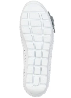 Best Gemini , schicke Damen-Ballerinas, Weite G, mit herausnehmbarem Fußbett WEISS