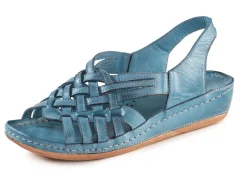 Sale Gemini , schicke Damen-Sandalen, Weite G, mit Gummizug JEANS