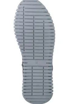 Discount Gemini Schnür-Bootie aus weichem Rind-Nappaleder GRANATROT