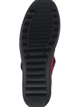 New Gemini Slipper aus Rind-Nappaleder BORDEAUX