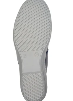 New Gemini Slipper aus weichem Rindleder DUNKELBLAU