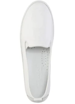 Sale Gemini Slipper mit dezenter Knitter-Struktur WEISS
