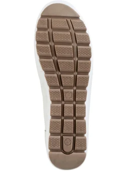 Sale Gemini Slipper mit dezenter Knitter-Struktur WEISS