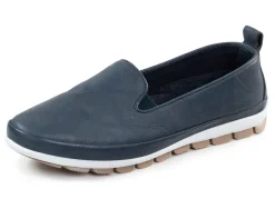 Clearance Gemini Slipper mit dezenter Knitter-Struktur MARINE