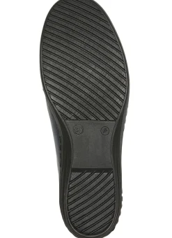 Discount Gemini Slipper mit Leder-Applikation MARINE