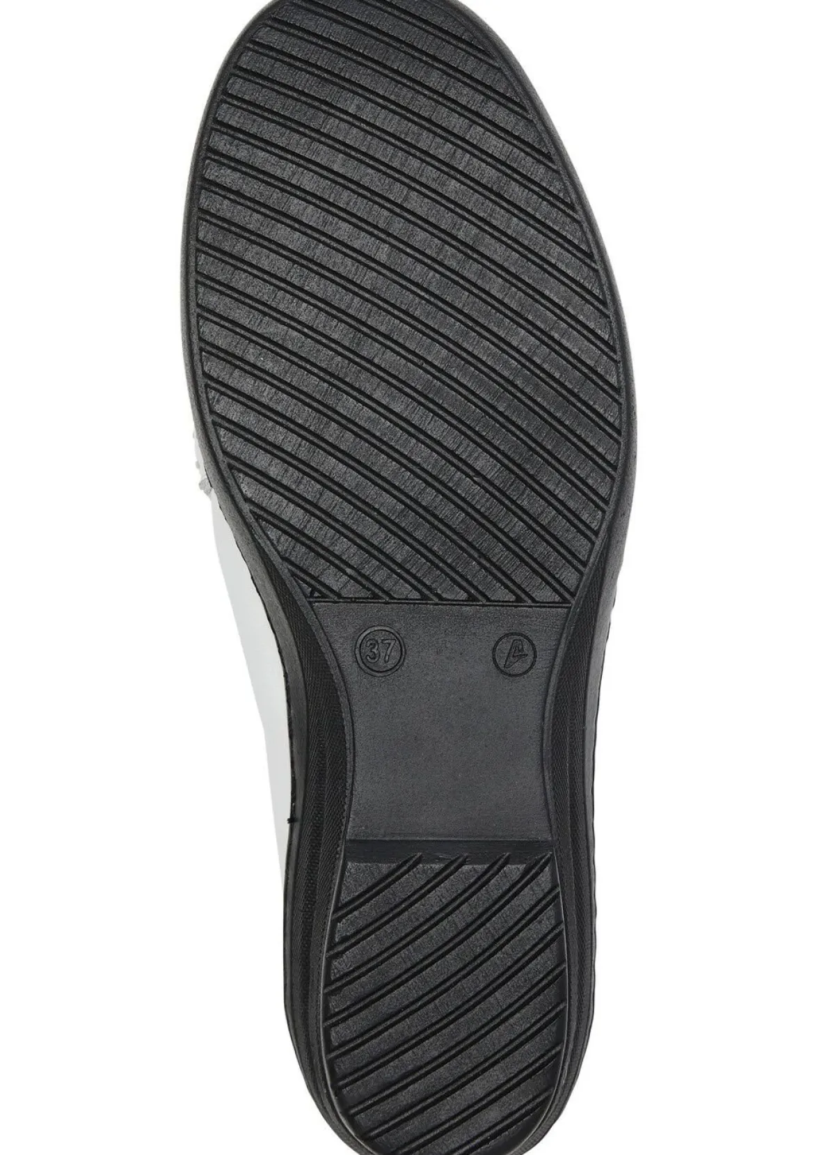 Best Gemini Slipper mit Leder-Applikation WEISS