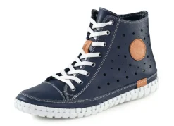 Best Gemini , sommerliche Damen-Boots, Weite G, mit herausnehmbarem Fußbett MARINE