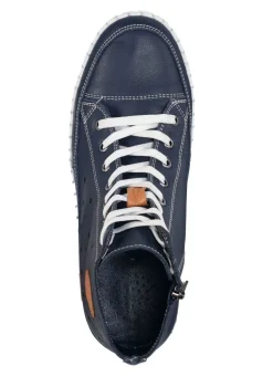 Best Gemini , sommerliche Damen-Boots, Weite G, mit herausnehmbarem Fußbett MARINE