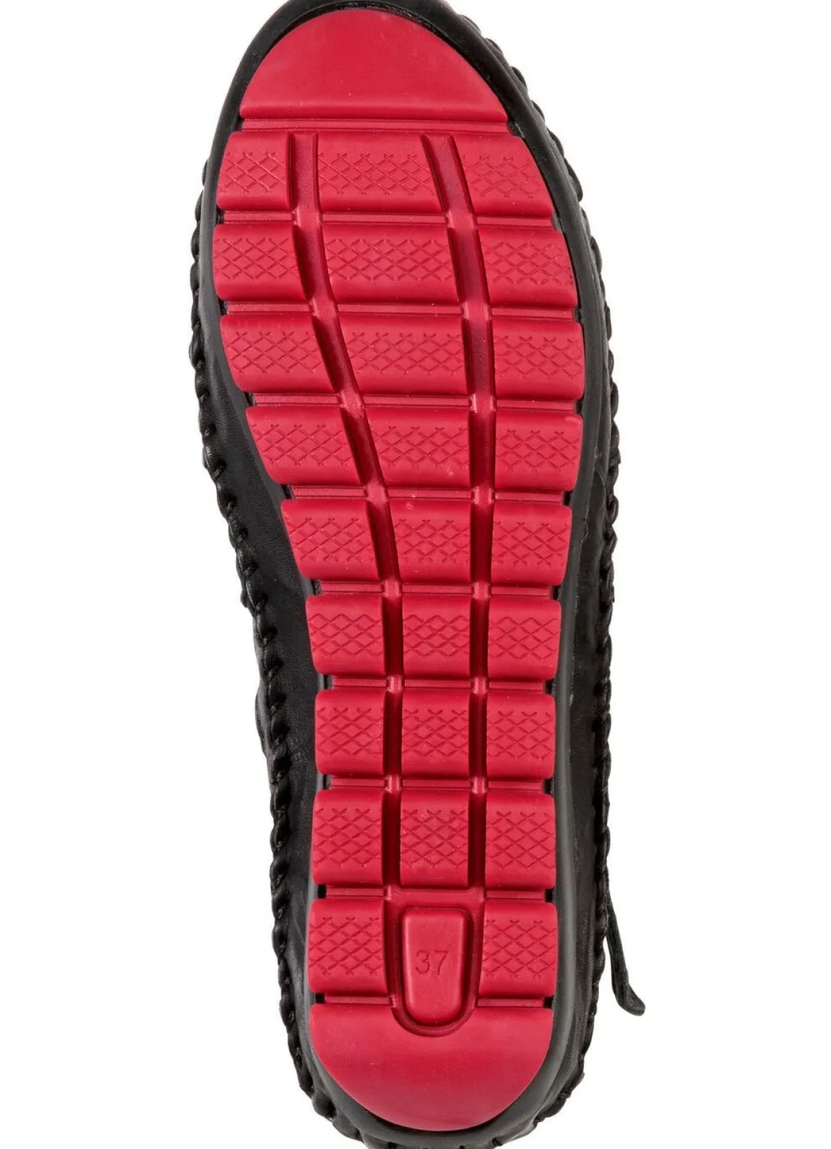 Best Gemini , sommerliche Damen-Boots, Weite G, mit herausnehmbarem Fußbett SCHWARZ-RUBINROT