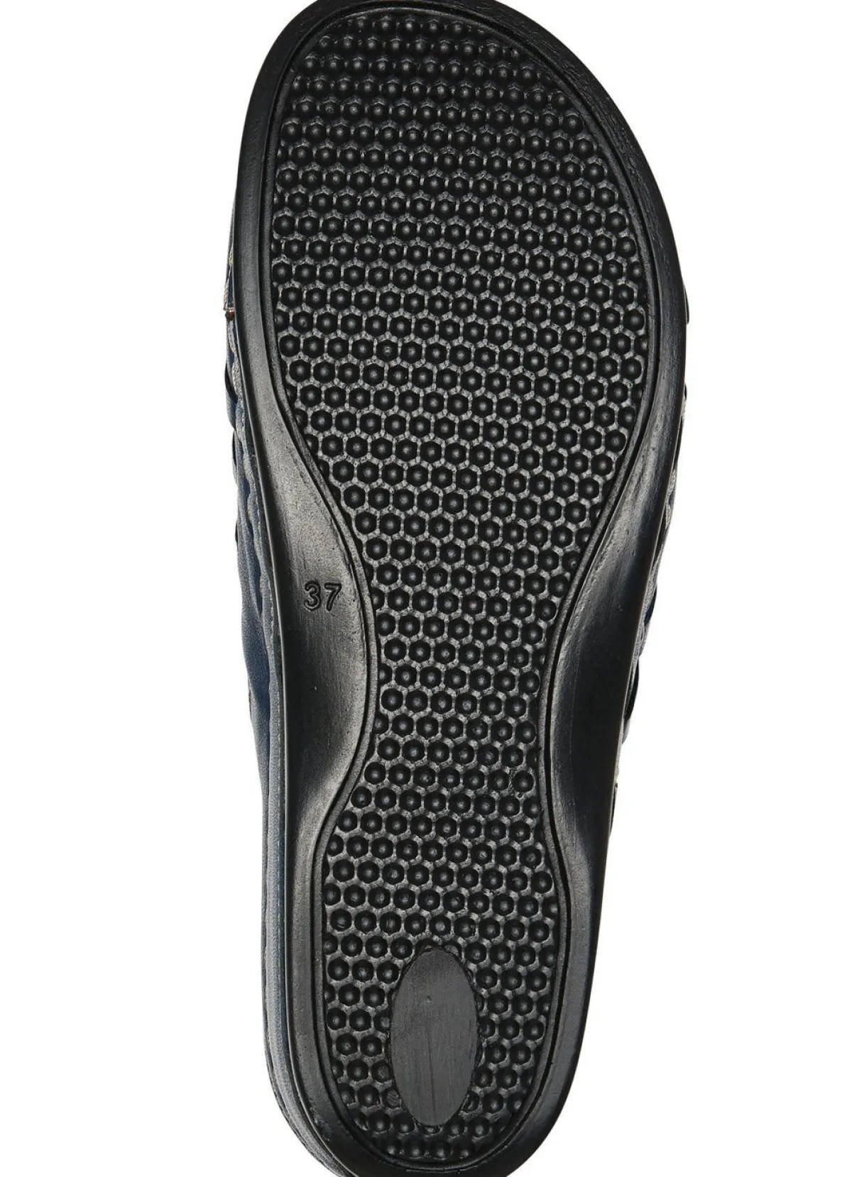 Hot Gemini , sommerliche Damen-Clogs, Weite G, mit Gummizug MARINE
