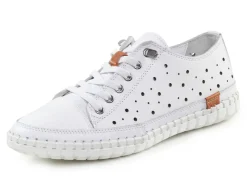 Discount Gemini , sommerliche Damen-Schnürschuhe, Weite G, mit herausnehmbarem Fußbett WEISS