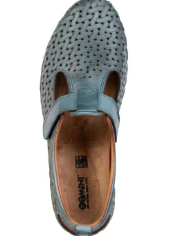 Online BADER Gemini, sommerliche Damen-Slipper, Weite G, mit herausnehmbarem Fußbett JEANS