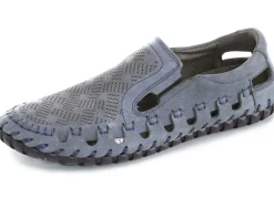 Discount Gemini , sommerliche Herren-Slipper, mit Gummizug JEANSBLEU
