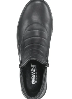 Outlet BADER Gemini Stiefelette aus Rind-Nappaleder SCHWARZ