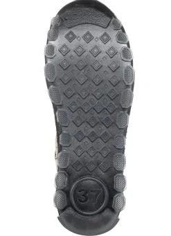 Hot Gemini , trendige Damen-Boots, Weite G, mit herausnehmbarem Fußbett SCHWARZ-KIESEL-GRAU