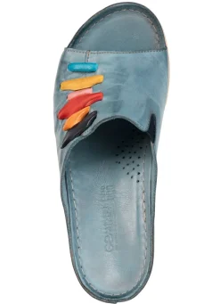 Hot Gemini , trendige Damen-Pantoletten, Weite G, mit Gummizug JEANS