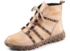 Sale Gemini , trendige Damen-Stiefeletten, Winterschuhe, Weite G, mit herausnehmbarem Fußbett HELLBEIGE