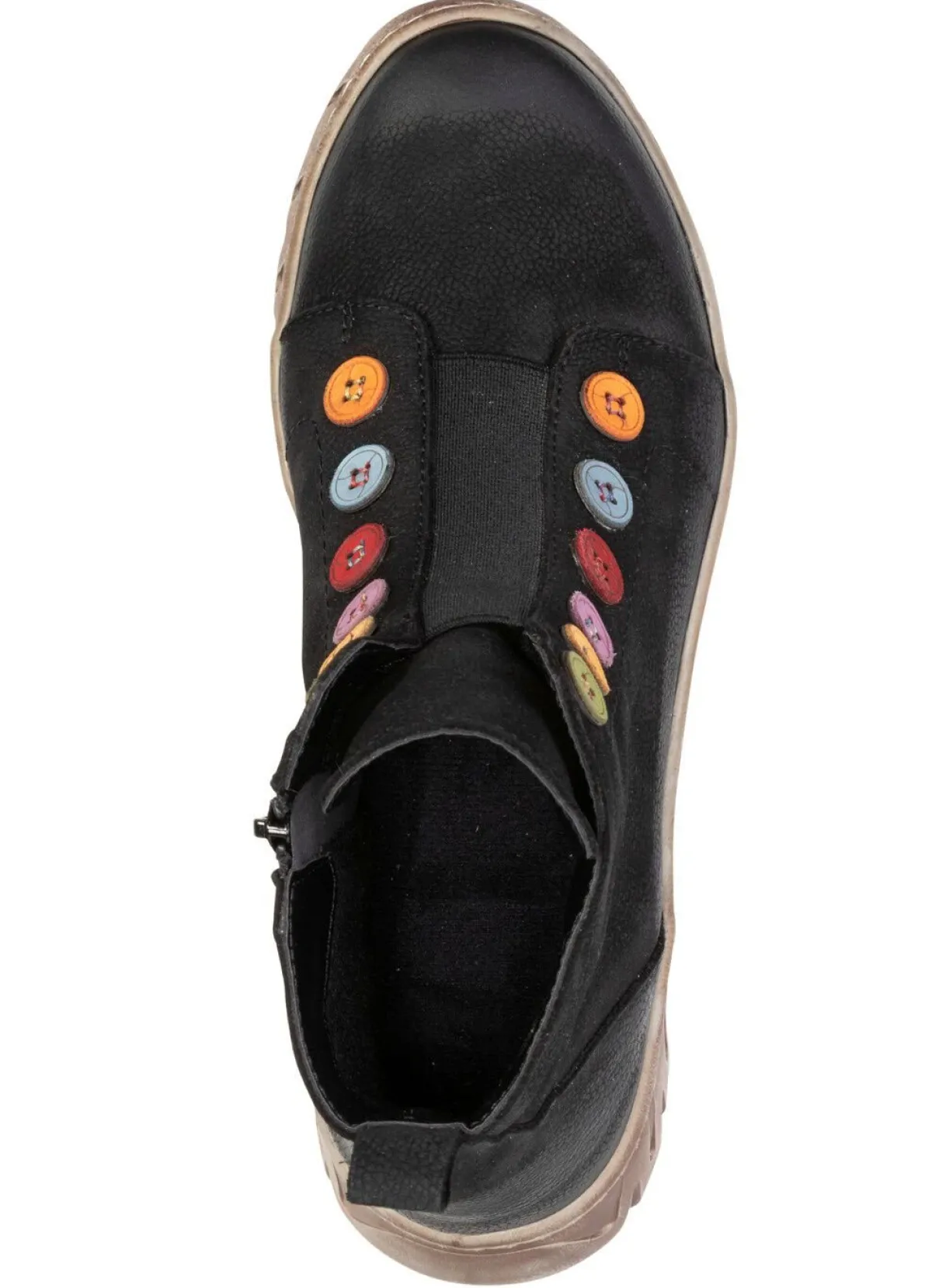Best Gemini , trendige Damen-Stiefeletten, Winterschuhe, Weite G, mit herausnehmbarem Fußbett SCHWARZ