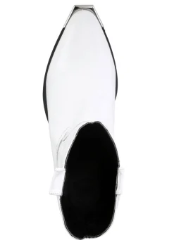 Best Gemini Western-Stiefel aus Rind-Nappaleder WEISS