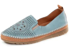 Clearance Gemini , sommerliche Damen-Slipper, Weite G, mit herausnehmbarem Fußbett JEANS