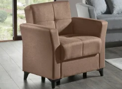 BADER Gemütliche Polstermöbel mit Bettfunktion BEIGE