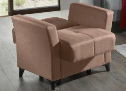 BADER Gemütliche Polstermöbel mit Bettfunktion BEIGE