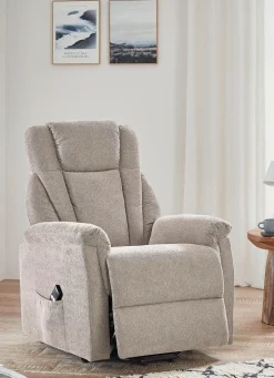 Outlet BADER Gemütlicher TV-Sessel mit Motor und Aufstehhilfe CREME