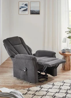 Online BADER Gemütlicher TV-Sessel mit Motor und Aufstehhilfe GRAU