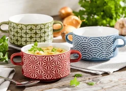 Sale BADER Genusstöpfchen, 3er-Set aus Keramik BUNT