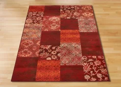 Best BADER Gewebte Brücken und Teppiche im Patchwork-Dessin TERRA