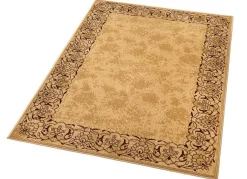 Best BADER Gewebte Brücken und Teppiche mit Bordüre BEIGE