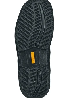 New GINO GALANTE , atmungsaktive Herren-Boots, Winterschuhe, mit Klettverschluss SCHWARZ