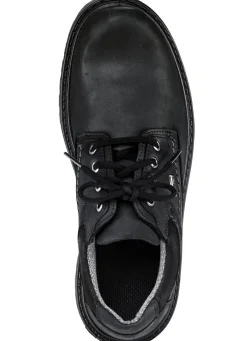 Discount GINO GALANTE , atmungsaktive Herren-Schnürschuhe, mit herausnehmbarem Fußbett SCHWARZ
