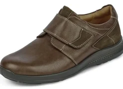 Discount GINO GALANTE , bequeme Herren-Slipper, Weite K, mit herausnehmbarem Fußbett MARONE