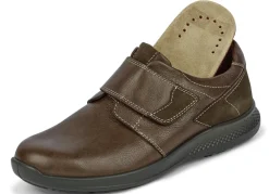Discount GINO GALANTE , bequeme Herren-Slipper, Weite K, mit herausnehmbarem Fußbett MARONE