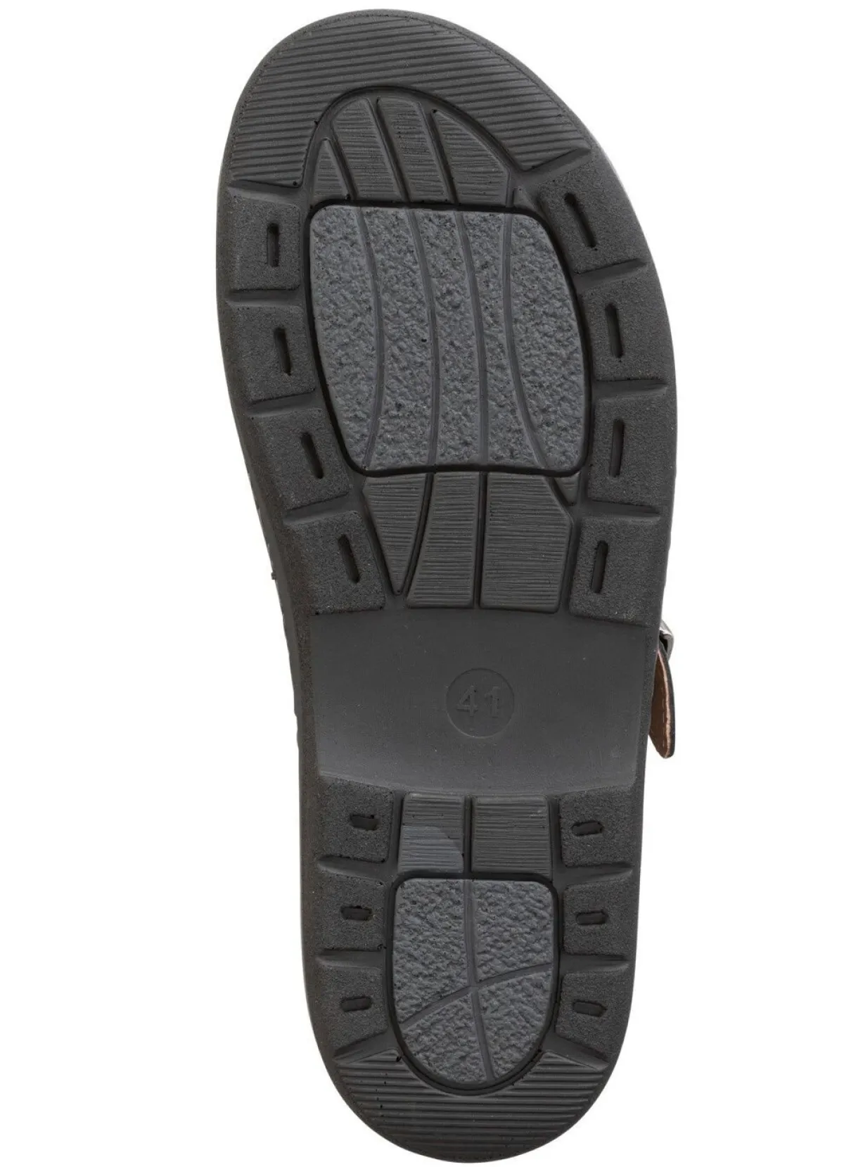 Sale GINO GALANTE Clog aus genarbtem Nappaleder SCHWARZ