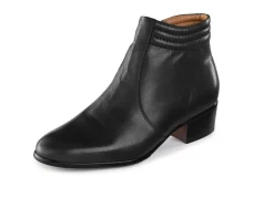 Clearance BADER GINO GALANTE, elegante Herren-Stiefeletten, mit Reißverschluss SCHWARZ