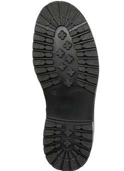 GINO GALANTE , gefütterte Herren-Boots, Winterschuhe, Weite H, mit Lammfell SCHWARZ