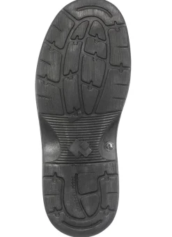 GINO GALANTE , gefütterte Herren-Boots, Winterschuhe, mit herausnehmbarem Fußbett SCHWARZ-BURGUND