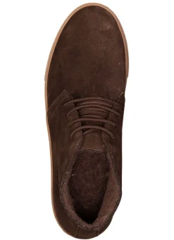 Hot GINO GALANTE , gefütterte Herren-Boots, Winterschuhe, mit Wolle MOKKA