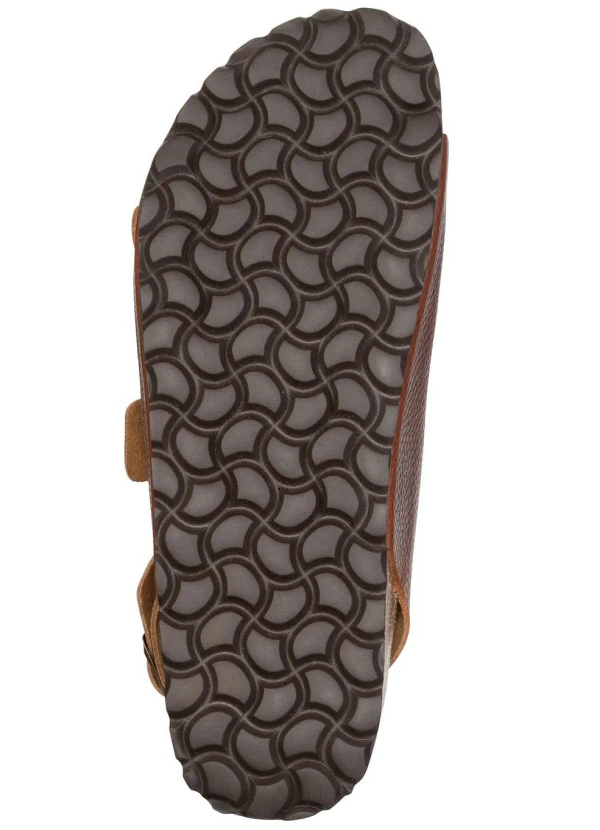 Discount GINO GALANTE , klassische Herren-Sandalen, Weite H, mit verstellbaren Schließen BRAUN