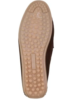 Best GINO GALANTE , klassische Herren-Slipper, aus Leder MARONE