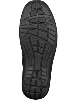Clearance GINO GALANTE , klassische Herren-Slipper, mit herausnehmbarem Fußbett SCHWARZ